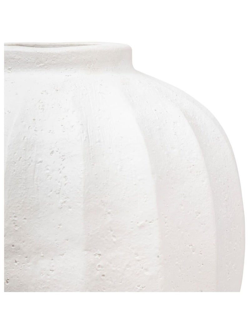 Vase boule en céramique AMIA Blanc - Kiabi