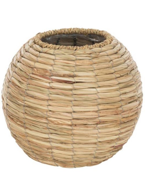 Vase boule en paille - AFIBEL - Kiabi