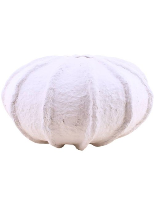 Vase boule en papier maché blanc 37cm - Kiabi
