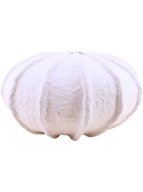 Vase boule en papier maché blanc, H37cm - Kiabi