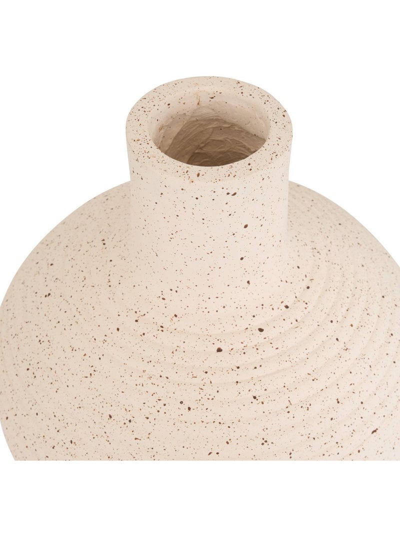 Vase boule grand format TED Blanc - Kiabi