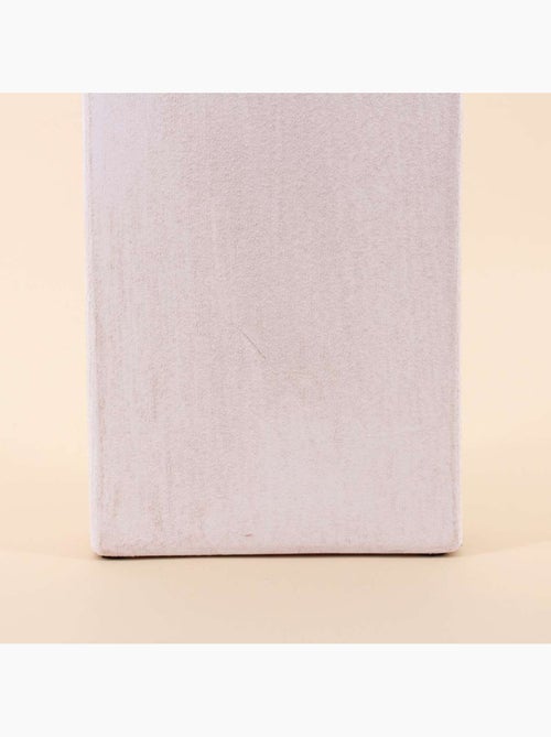 Vase bouteille géométrique en grès 48cm - Kiabi