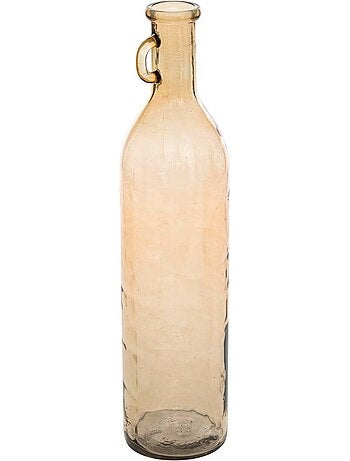 Vase bouteille haut en verre recyclé yana