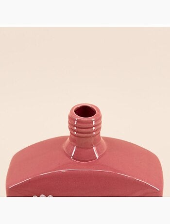 Vase bouteille lessive rose 29cm