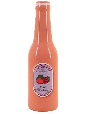 Vase bouteille limonade rose 24cm