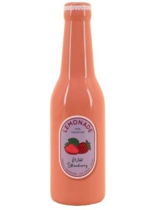 Vase bouteille limonade rose 24cm - Kiabi
