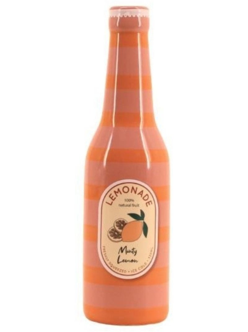Vase bouteille limonade rose et orange, H24cm Rose - Kiabi