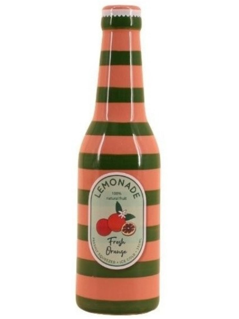 Vase bouteille limonade rose et vert, H24cm Rose - Kiabi