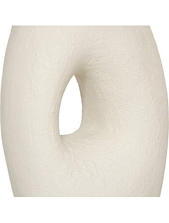 Vase Brea H.51cm blanc