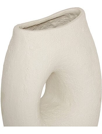 Vase Brea H.51cm blanc