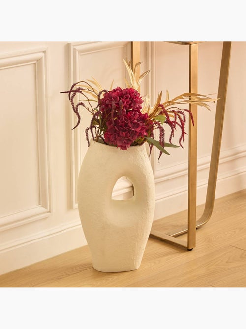 Vase Brea H.51cm blanc - Kiabi
