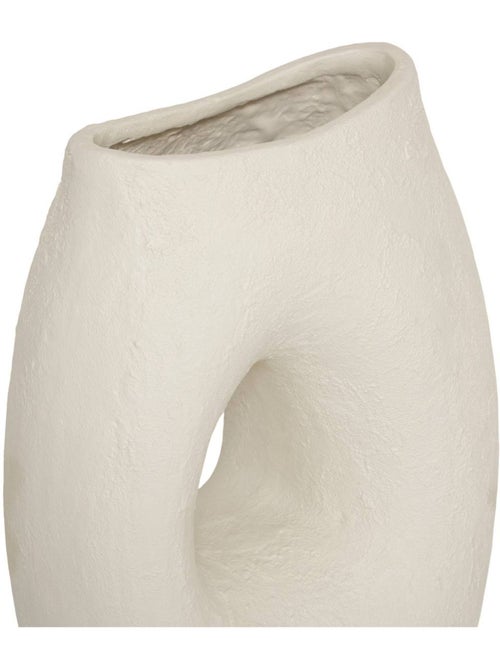 Vase Brea H.51cm blanc - Kiabi