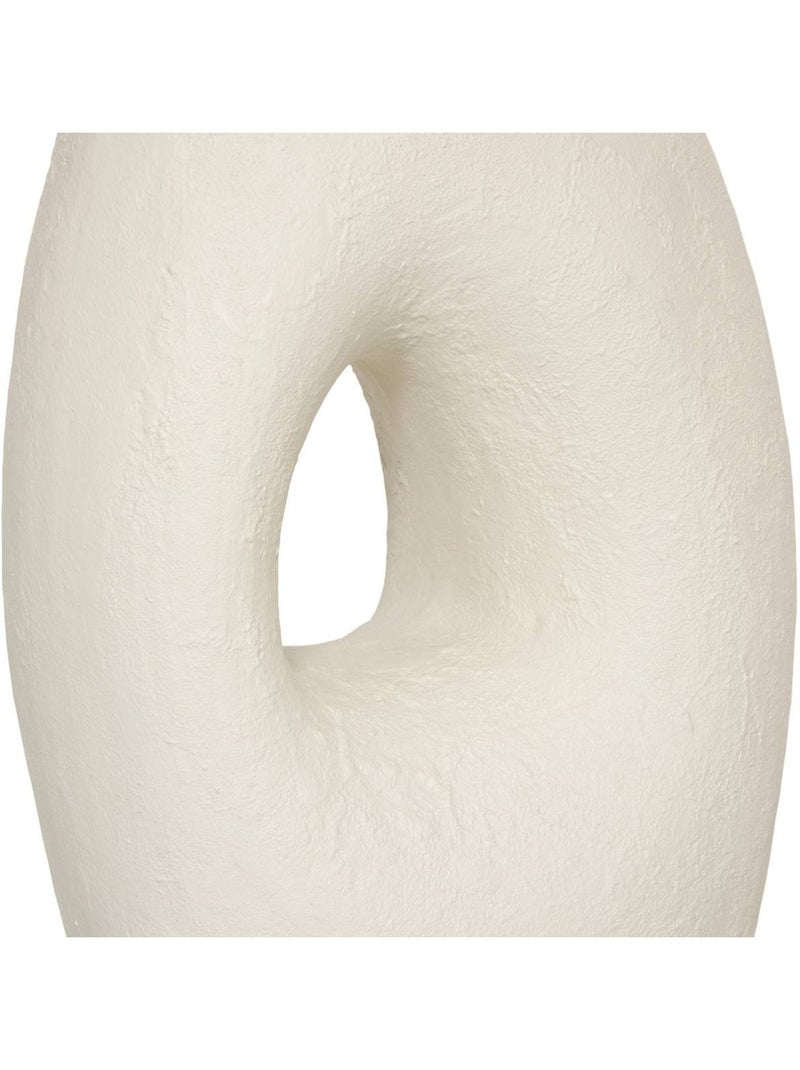 Vase Brea H.51cm blanc Blanc - Kiabi