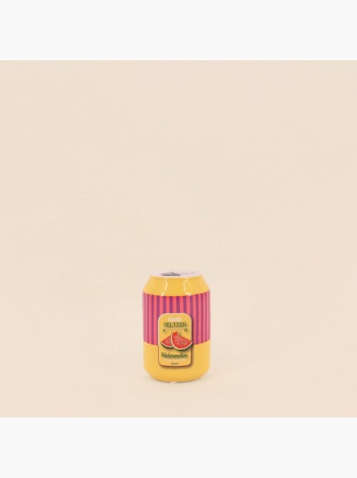 Vase canette limonade jaune, rose 11cm - Kiabi