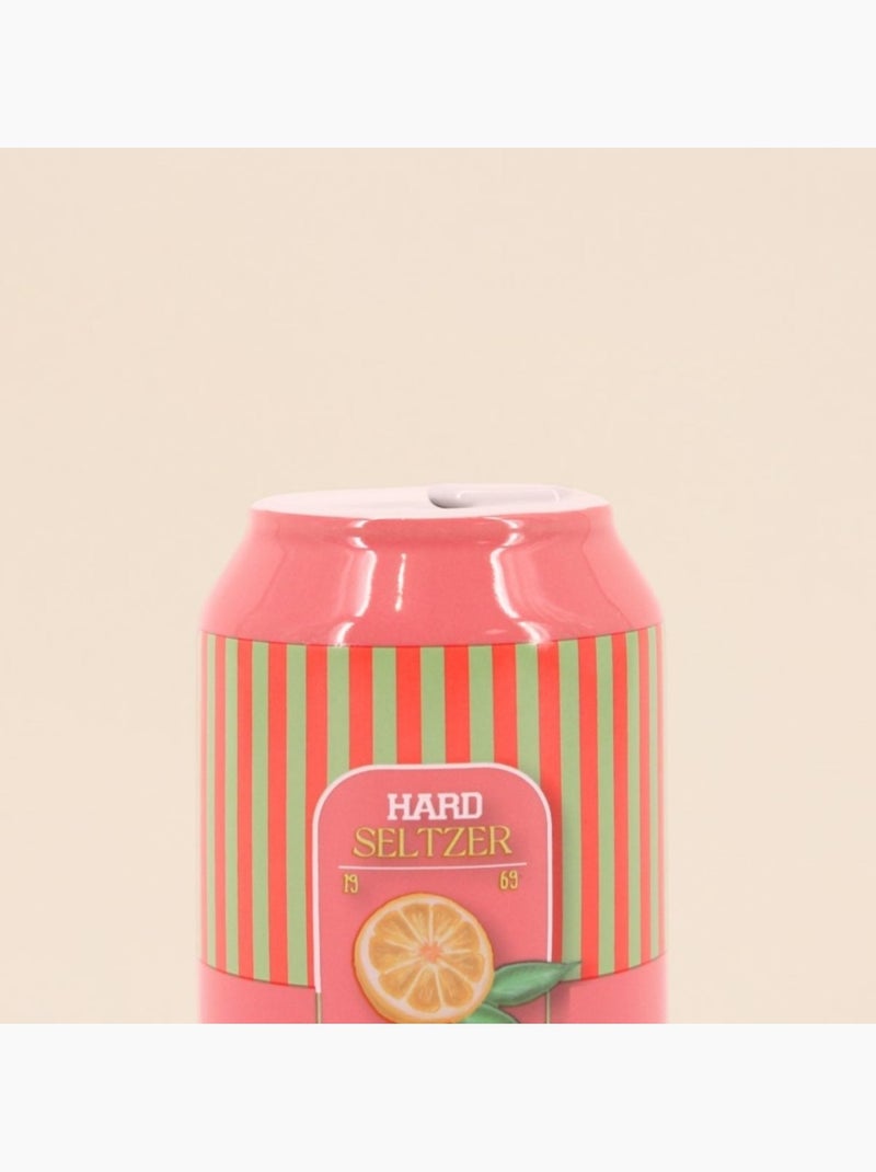 Vase canette limonade parme et jaune, H11cm Rose - Kiabi