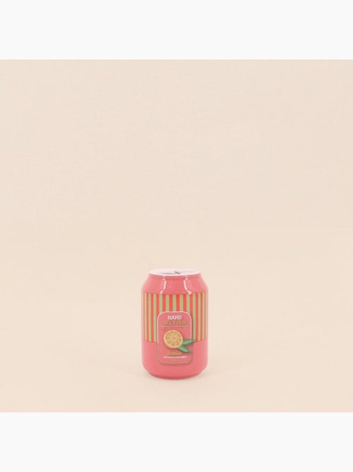 Vase canette limonade parme, jaune 11cm - Kiabi