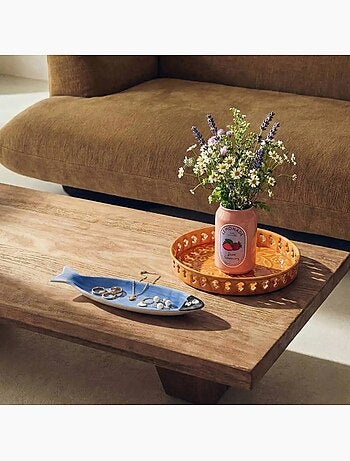 Vase canette limonade rose 11cm