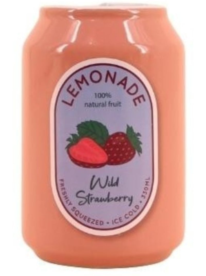 Vase canette limonade rose, H11cm Rose - Kiabi
