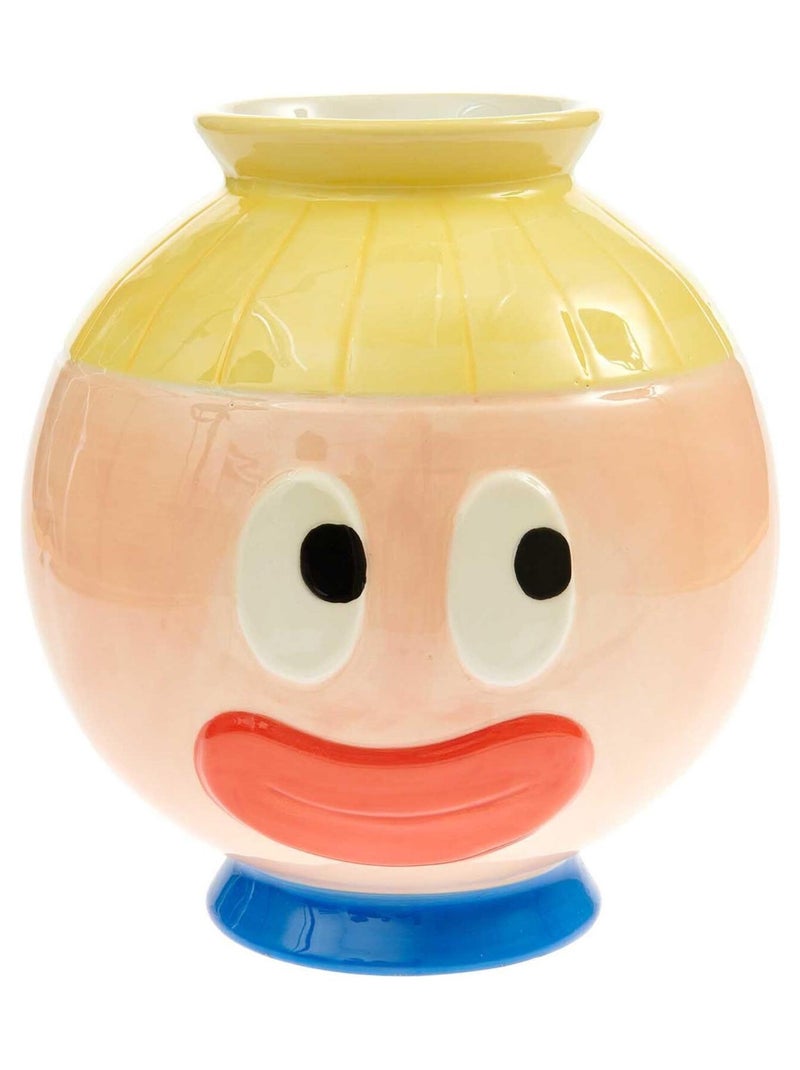 Vase céramique - visage - Eye Candy - 22 cm - Rico Design Multicolore - Kiabi