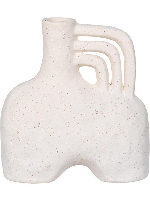 Vase céramique beige 185 x 8 x 195 cm - House Nordic - Kiabi