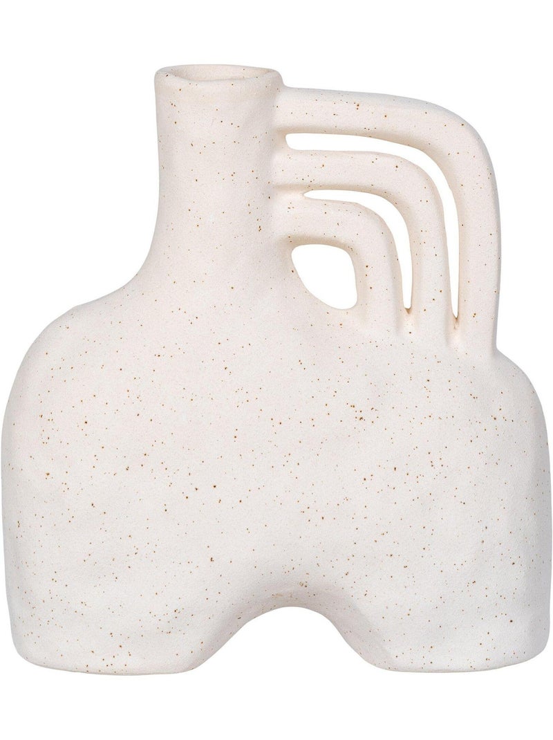Vase céramique beige 185 x 8 x 195 cm - House Nordic Beige - Kiabi