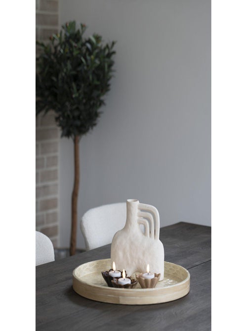 Vase céramique beige 185 x 8 x 195 cm - House Nordic - Kiabi