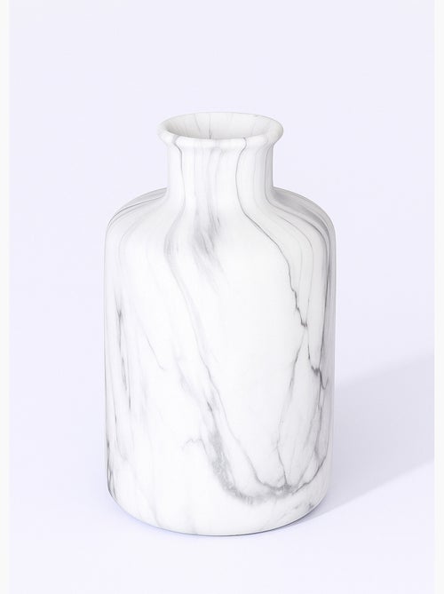 Vase col étroit en dolomite effet marbre - AFIBEL - Kiabi