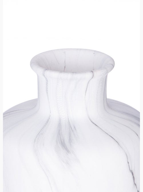Vase col étroit en dolomite effet marbre - AFIBEL - Kiabi