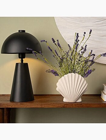 Vase coquillage sablé