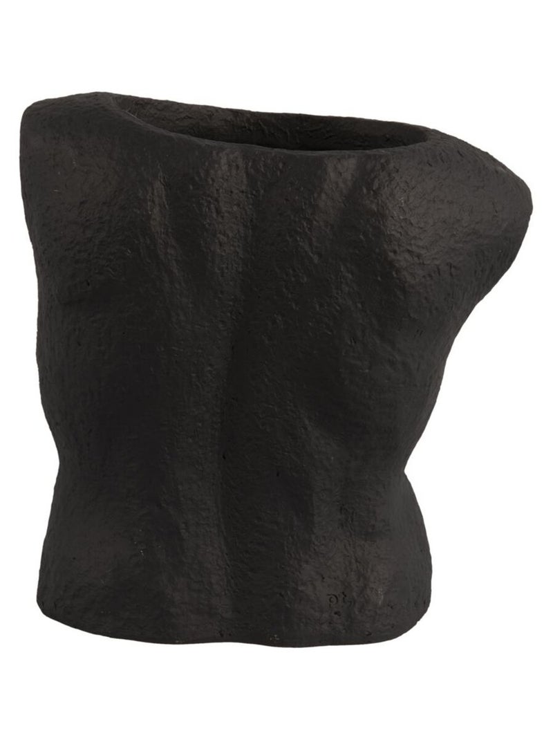 Vase corps d'homme en poly résine Noir - Kiabi