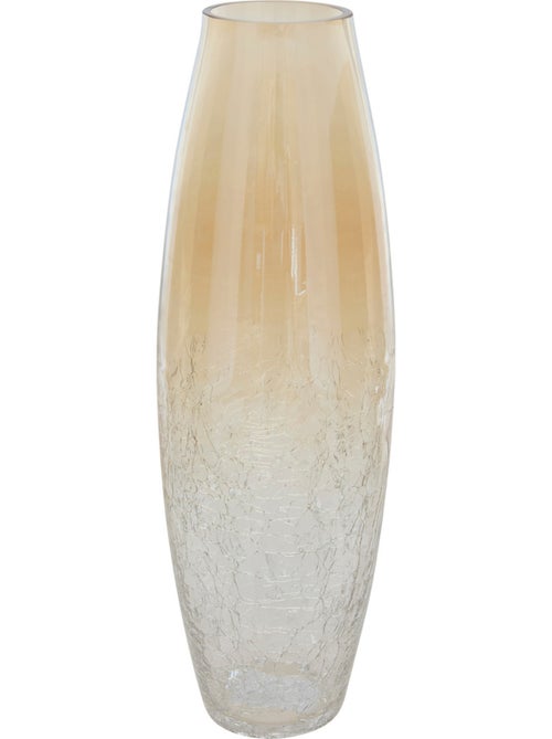 Vase craquelé dégradé en verre ALEXIS - Kiabi