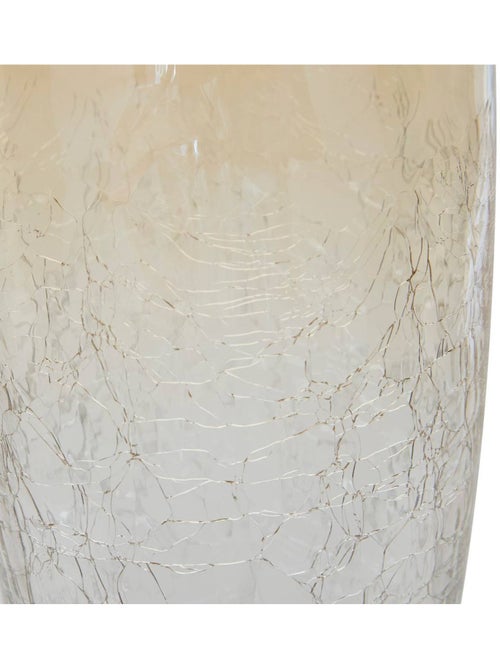 Vase craquelé dégradé en verre alexis - Kiabi