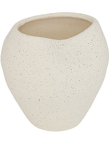 Vase cube en grès SIEN