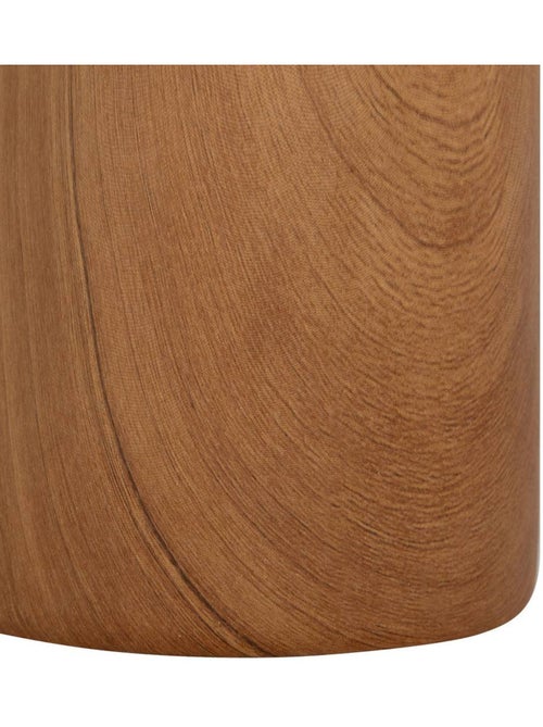Vase cylindre en céramique effet bois SAO - Kiabi