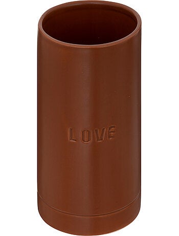 Vase cylindre en dolomite émaillée AVI