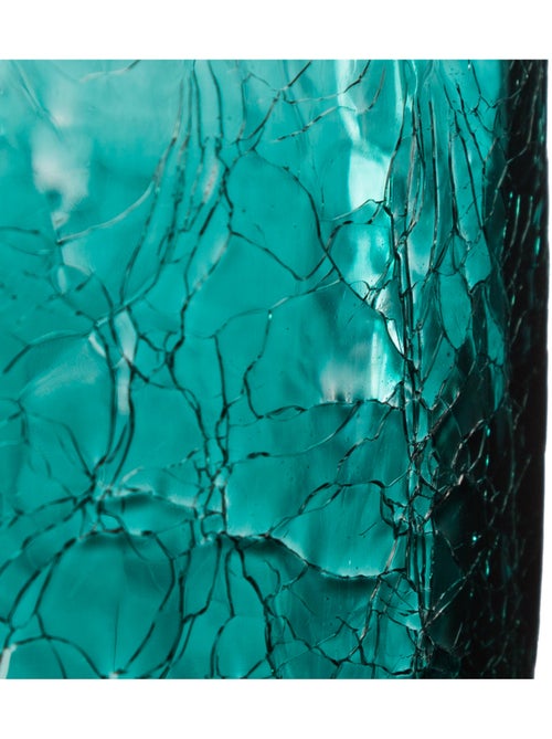 Vase cylindre en verre effet craquelé ATMOSPHERA - Kiabi