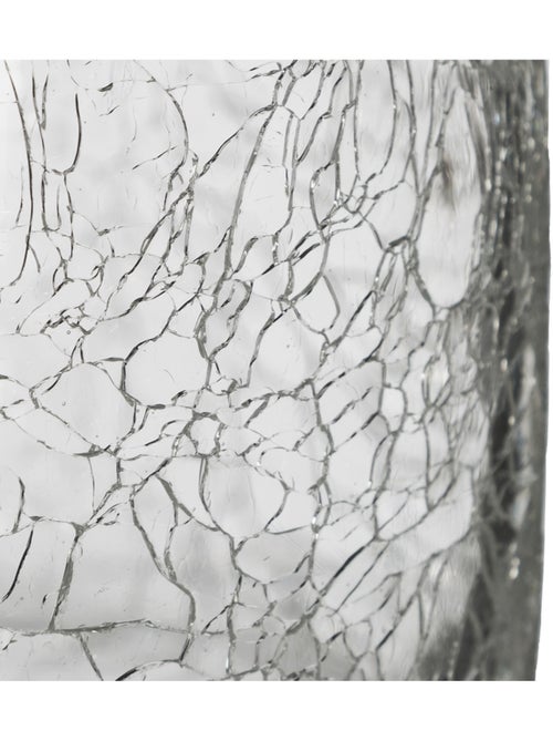 Vase cylindre en verre effet craquelé ATMOSPHERA - Kiabi