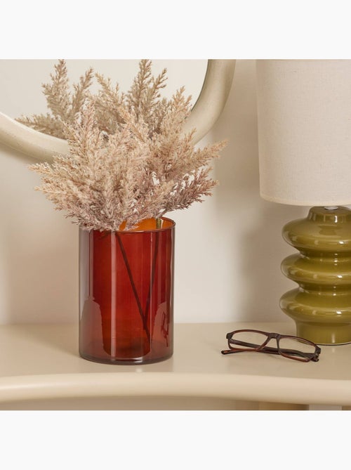 Vase cylindre en verre LIDY - Kiabi
