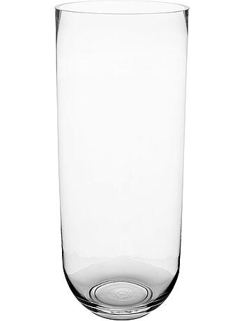 Vase cylindre extra haut en verre