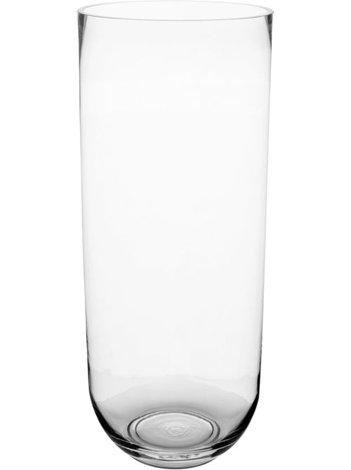 Vase cylindre extra haut en verre - Kiabi
