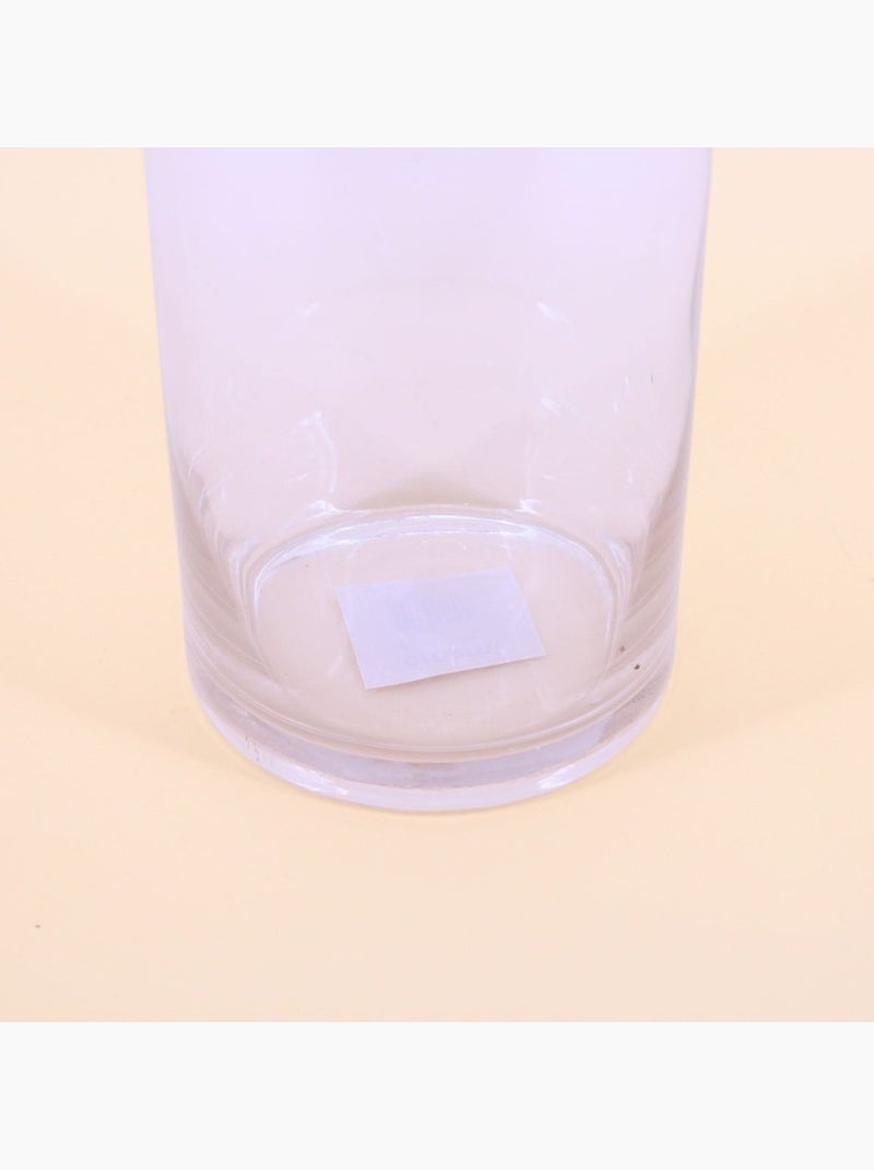 Vase cylindrique en verre transparent 15x40cm Transparent - Kiabi