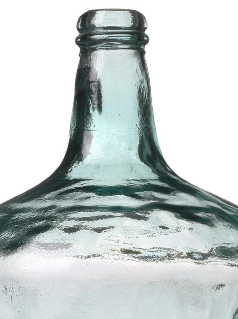 Vase dame Jeanne 10L verre recyclé D24.5 H40 Transparent - Kiabi