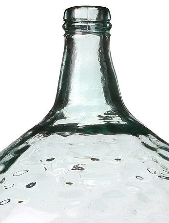 Vase dame Jeanne 16L verre recyclé D29 H42