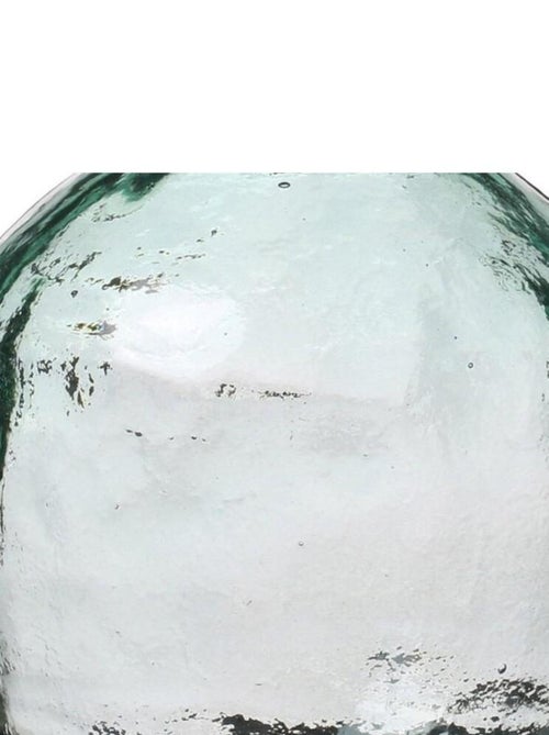 Vase dame Jeanne 4L verre recyclé D19 H31 - Kiabi