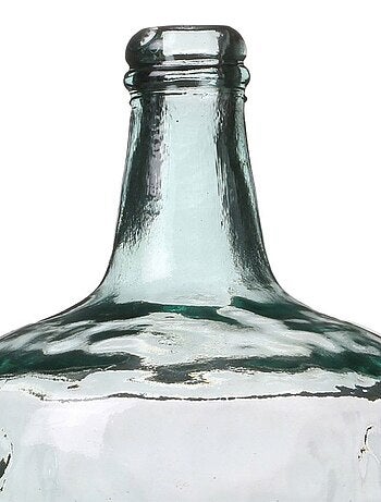 Vase dame Jeanne 8L verre recyclé D21 H36.5