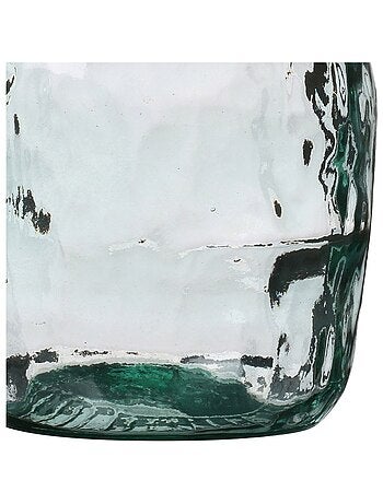 Vase dame Jeanne 8L verre recyclé D21 H36.5