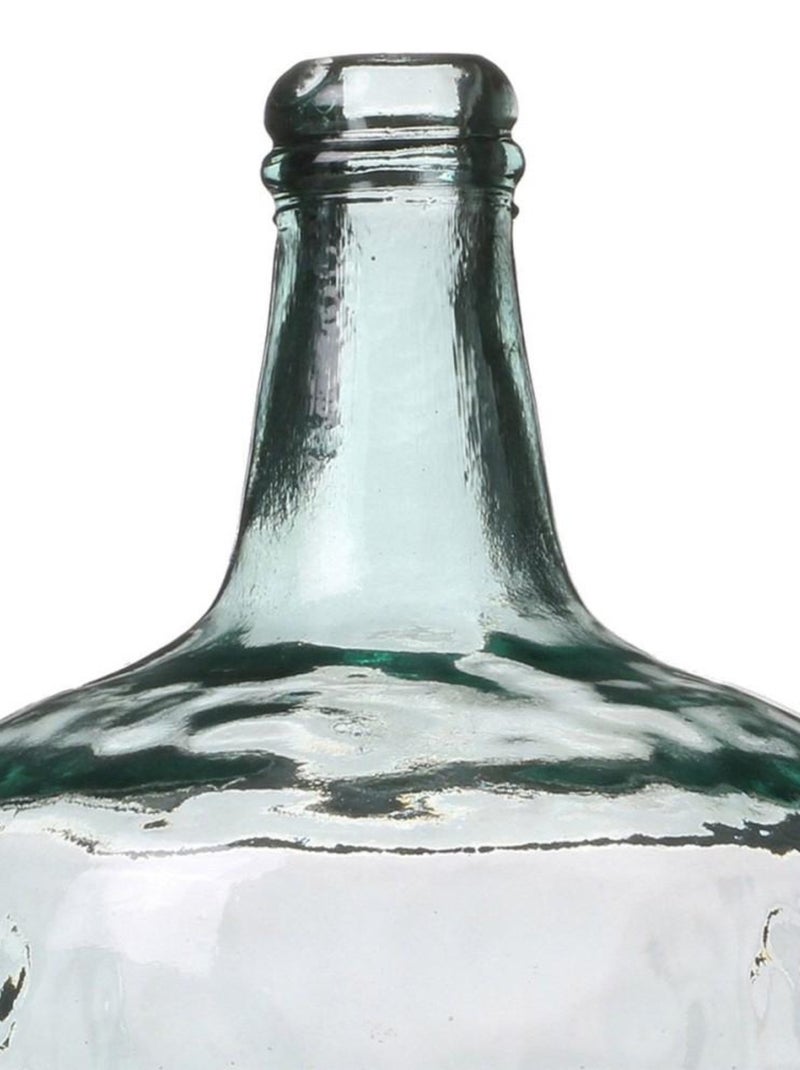 Vase dame Jeanne 8L verre recyclé D21 H36.5 Transparent - Kiabi