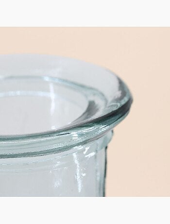 Vase dame jeanne en verre recyclé 60cm