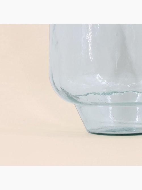 Vase dame jeanne en verre recyclé 60cm - Kiabi