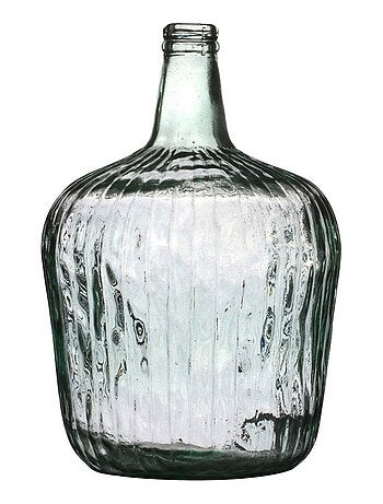 Vase dame Jeanne Sahara 10L verre recyclé D26 H39